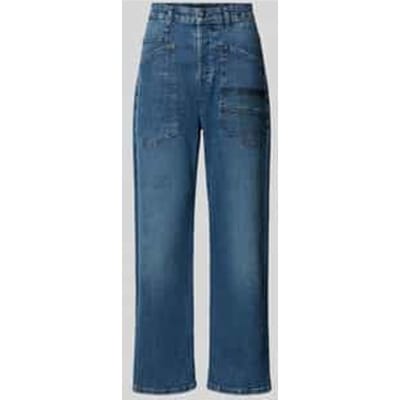Jeans met siersteentjes in 5-pocketmodel