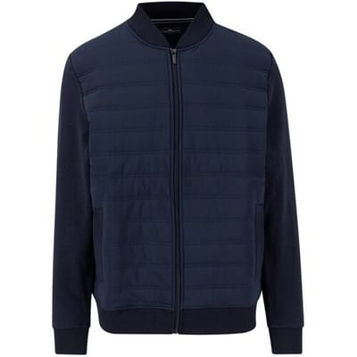 Fynch Hatton - Sweatvest - Heren - M - Blauw - Katoen - 1000-1361