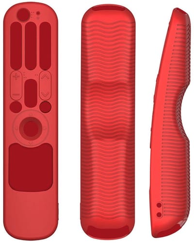 VT Goods - Siliconen hoes - Afstandsbediening bescherming - Volledige bescherming - Rood - Ergonomisch ontwerp - Geschikt voor MR21GA MR21N MR21GC -..