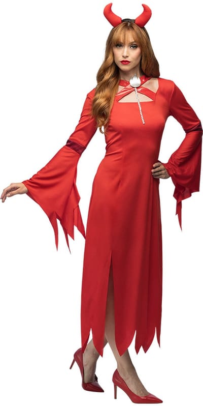 Boland - Kostuum Lady Lucifer (XL) - Volwassenen - Duivel - Demoon - Halloween - Cosplay - Themafeest - Carnaval
