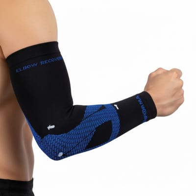 Enforma Tennisarm Compressie Sleeve - Tenniselleboog Brace - Maat S Rechterarm