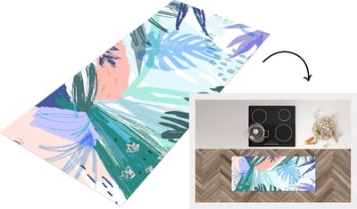 Keukenloper - Loper keuken - Zomer - Kleur - Tropisch - 120x50 cm - Keukenloper vinyl