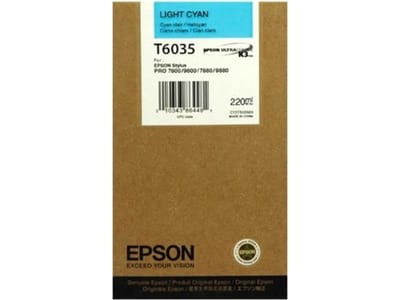 Epson T6035 inktcartridge licht cyaan hoge capaciteit (origineel)