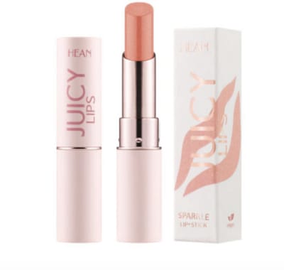 Juicy Lips, sparkling lipstick Hean Cosmetics - 04 Golden Sangria