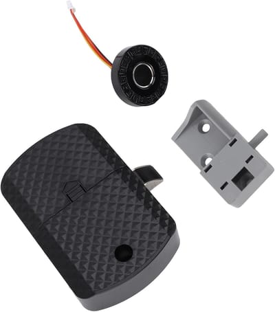 Vingerafdrukkastslot - Biometrisch slot - Veilig opbergen - 40 vingerafdrukken - 05S respons - Zwart