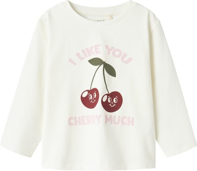 NAME IT - NMFBERRIE NREG LS TOP - Meisjes - Lange mouwen shirts - Maat 92