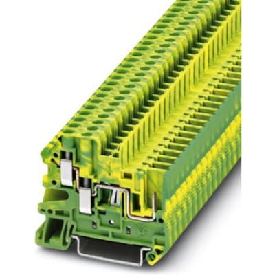 Phoenix Contact 3060283 Aardklem 3-etages 6.2 mm Schroeven Groen, Geel 50 stuk(s)