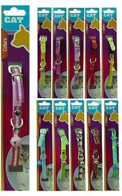 Halsband kat - Roze halsband - Kat - Kattenhalsband met belletje