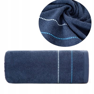 Suzi Badhanddoek 70x140cm – 100% Katoen, 500g/m², Blauw