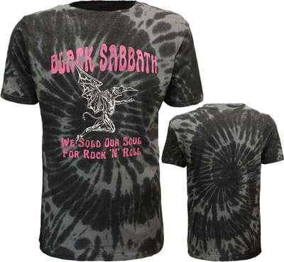 Black Sabbath We Sold Our Soul To Rock N Roll T-Shirt - Officiële Merchandise - S