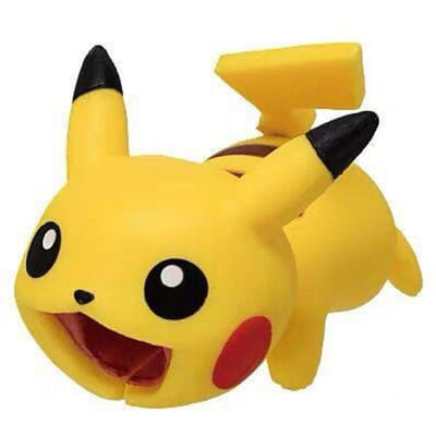 Pokémon Pikachu Eevee Squirtle Karakter Datakabel Beschermer Mode Cartoon Karakter USB Oplaadkabel Bijt Beschermer Speelgoed