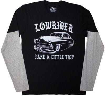 War - Low Rider Longsleeve shirt - S - Zwart/Grijs