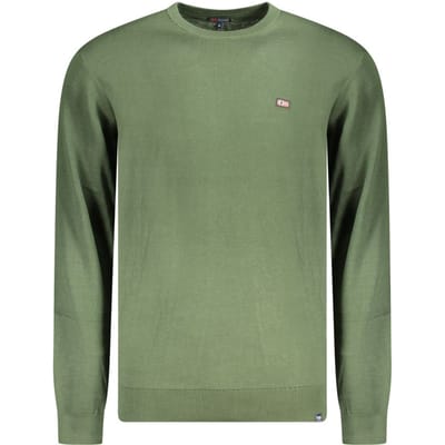 Noorwegen 1963 Groene Katoenen Herenhemd