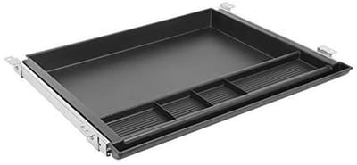 Grote potloodlade voor onder bureau | 54 cm breedte | Kogellager schuift lade organizer voor kantooraccessoires