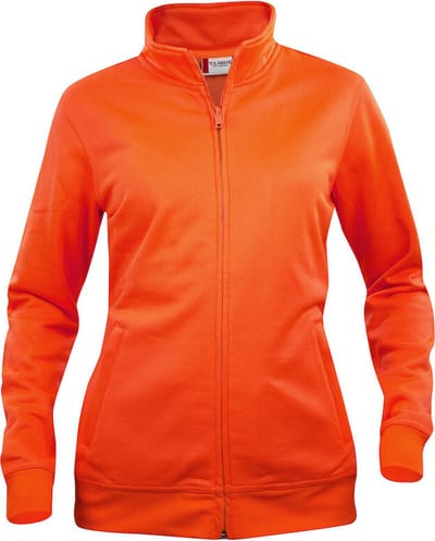Clique Basic Cardigan Women 021039 - Signaal-oranje - XXL