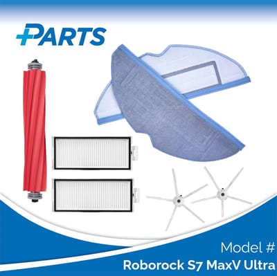 Roborock S7 MaxV Ultra Onderhoudsset (Plus.Parts® alternatief voor 8.02.0091)