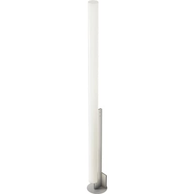 kdln LED vloerlamp Model T, roestvrij staal, hoogte 185 cm, dimmer