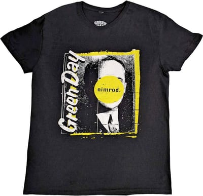 Green Day - Nimrod Tracklist Heren T-shirt - S - Zwart