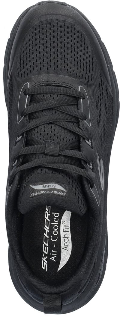 Skechers Arch Fit 3.0 Prawsper Textiel Heren Zwarte Mesh/TPU Sneakers