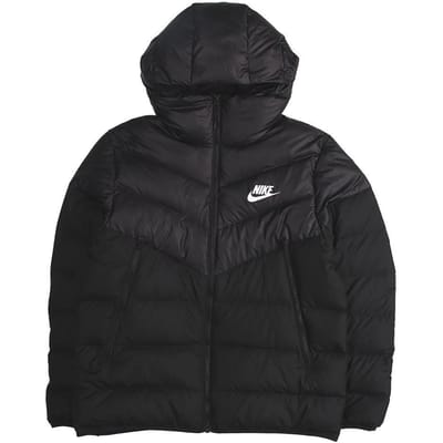 Nike Nsw Windrunner Down Fill Pufferjack met Capuchon Heren Bovenkleding Zwart 928834-010 M black