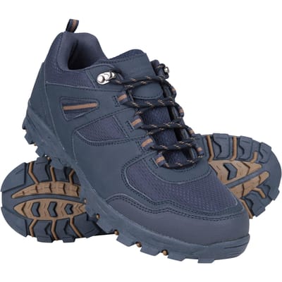 Mountain Warehouse Heren Mcleod Outdoor Breed Loopschoenen (Marine)