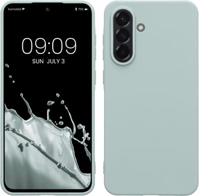 kwmobile telefoonhoesje geschikt voor Samsung Galaxy A56 5G - Hoesje voor smartphone - Back cover in cool mint