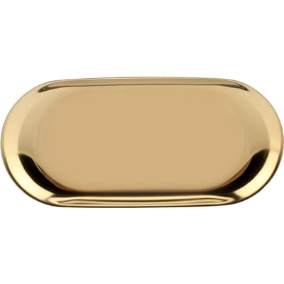 Nordic Stijl Roestvrijstalen Opberglade Cosmetica Sieraden Taartbord voor Kantoor Bureaus(Gouden S) Small