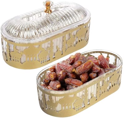 Ramadan Snoepbox – Eid Mubarak Decoratie voor Thuis – Suikerfeest Snoepbox – Islamitische Feestartikelen & Eid Cadeau