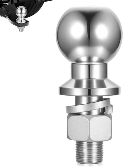Koppeling Bal voor Grasmaaier, 50mm Koppeling Bal, 3.5 Ton Trekhaak Ballen voor Aanhangwagens en Tractors