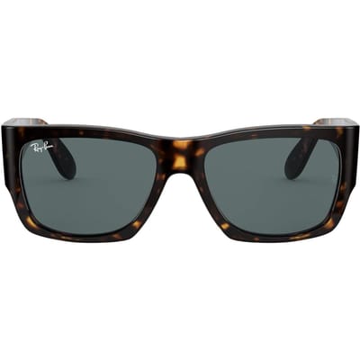 Zonnebril RB2187 NOMAD SHINY HAVANA MET BLAUW GLAS Ray-Ban (Ray-Ban) black