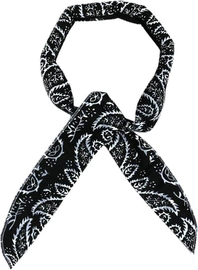Koelende Nekbanden - Zomerband - Buitensporten - Herbruikbaar - 100 cm - Blauw Zwart Rood