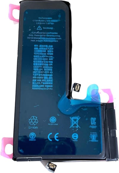 iPhone 11 Pro Batterij Geschikt voor Apple – Premium – Zwart
