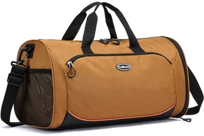 Kleine Sporttas voor Heren met Schoenenvak en Natte Zak - 30 Liter Fitness en Reistas