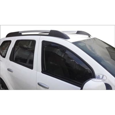 Déflecteurs d'air - J&J AUTOMOTIVE - Dacia Duster 2010-2017 - Fumé - Acrylique renforcé - Installation facile