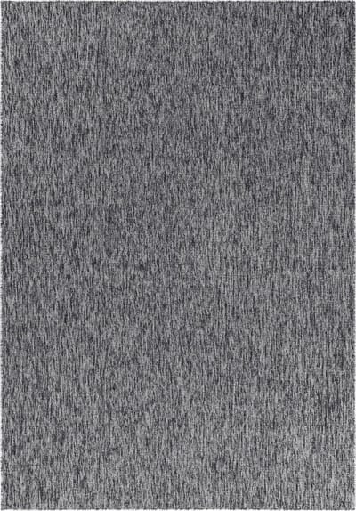 Modern laagpolig vloerkleed Nizza - grijs - 120x170 cm