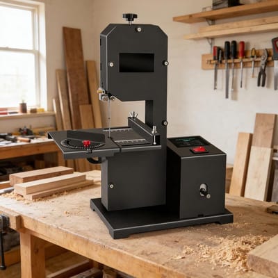 Tafellintzaag - Houtbewerkingsmachine - Precisie Zagen - Krachtige 800W Motor - 70mm Snijcapaciteit