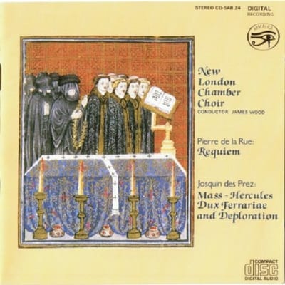 New London Chamber Choir, James Wood - Requiem | Mass - Hercules Dux Ferrariae And Deploration (CD)
