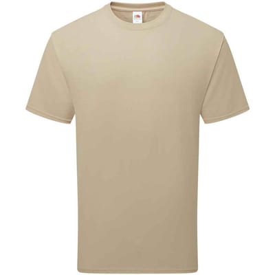 Fruit of the Loom Katoenen uniseks T-shirt voor volwassenen (Woestijnzand)