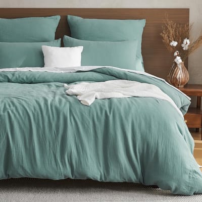 Dailygoods- Beddengoedset 135 x 200 cm - 100% Katoen - Ademend - Zacht - Hypoallergeen - Ritssluiting - 4-seizoenen Dekbedovertrekset - Dekbedovertrek