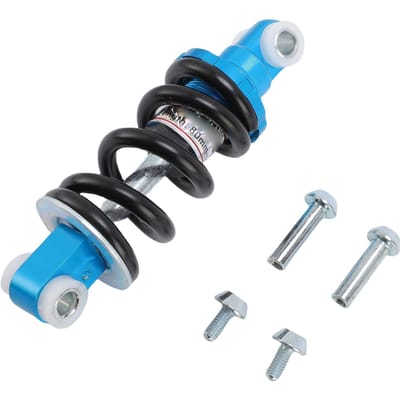 Scooter Achterschokdemper 125mm 4.92in Hartafstand Aluminiumlegering Staal Hoge Prestaties Schokdemper Blauw blauw