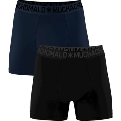 Muchachomalo Boxershort Heren – 2 Pack – 95% Bamboe – Zachte Boxershort– Kleding – Heren Ondergoed – Onderbroeken Heren