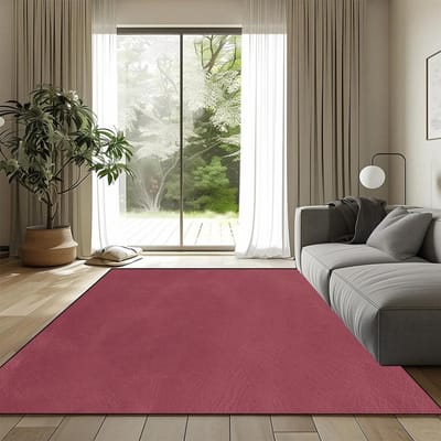 Nordic Eenvoudige Woonkamer Vloerkleed Modern Effen Kleur Sofa Groot Oppervlak Pluizig Tapijt Huis Slaapkamer Decor Vloerkleden Antislip Kamer Zachte Mat 60*90cm