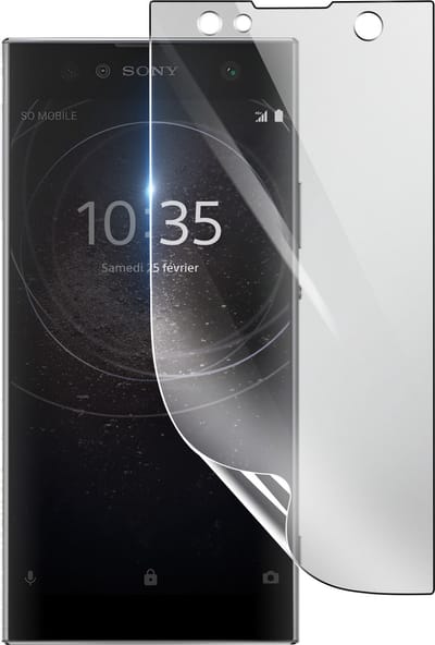 3mk, Geschikt voor Sony Xperia XA2 Ultra, Schokbestendige Hydrogel Screenprotector, Transparant