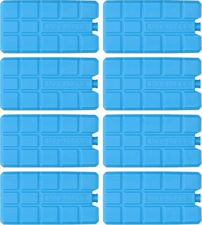 Koeltas of koelbox koelelementen - set van 8x stuks - 15 x 8 cm - 200 ml