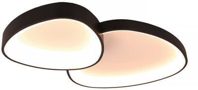 Freelight - Plafondlamp Organico L 58 cm zwart