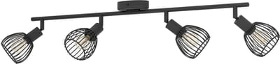 EGLO Sonnino Spot - E14 - 78 cm - Zwart
