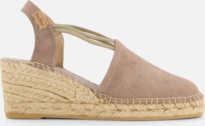 Toni Pons Tremp Dames Espadrilles - taupe - Maat 41
