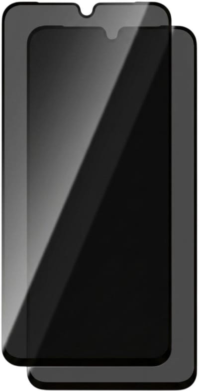 3mk, Screenprotector Gehard Glas geschikt voor Galaxy A17 / A16 Anti-spy, Transparant zwart