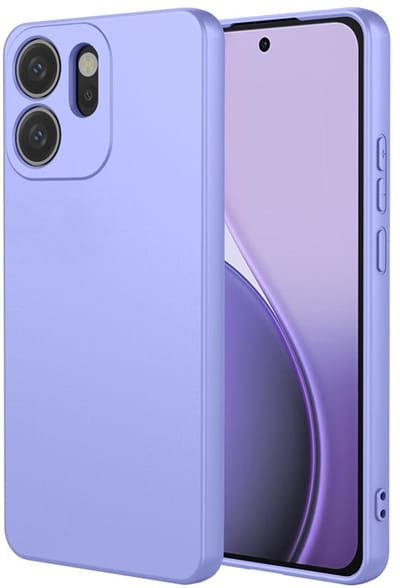 Coverup Hoesje - Geschikt voor OPPO Reno14 F / FS Hoesje - Coverup Colour TPU Back Cover - Paars