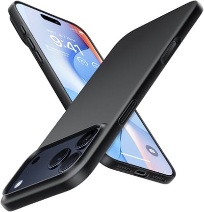 TORRAS Slim Fit Mag - Hoesje Geschikt voor Apple iPhone 17 Pro Max - Back Cover Compatibel met MagSafe - Zwart